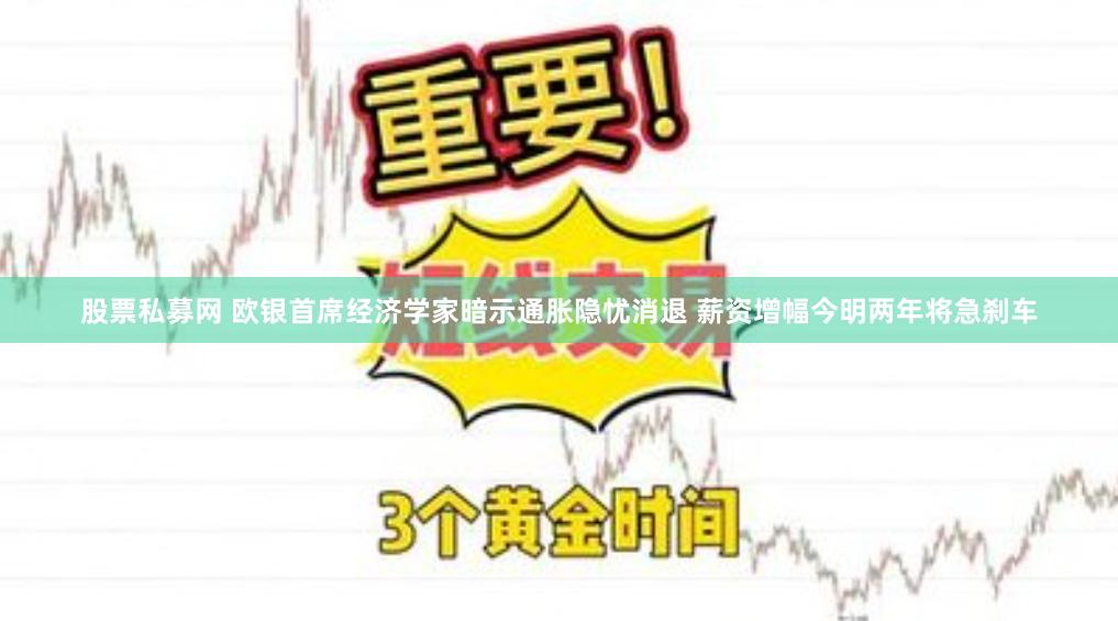 股票私募网 欧银首席经济学家暗示通胀隐忧消退 薪资增幅今明两年将急刹车